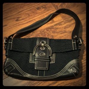 Barely used Coach shoulder bag